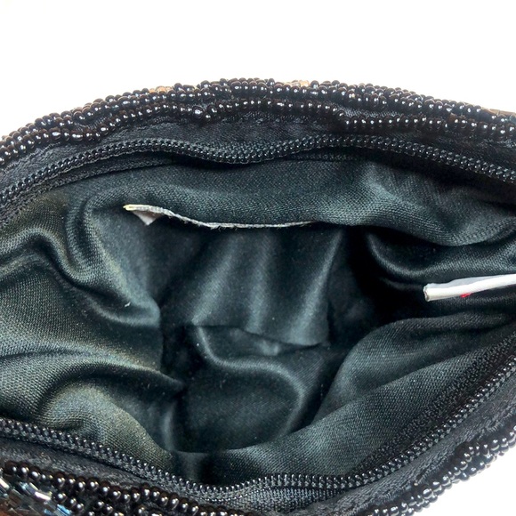 VTG Neiman Marcus Beaded Butterfly Coin Purse - Picture 7 of 9